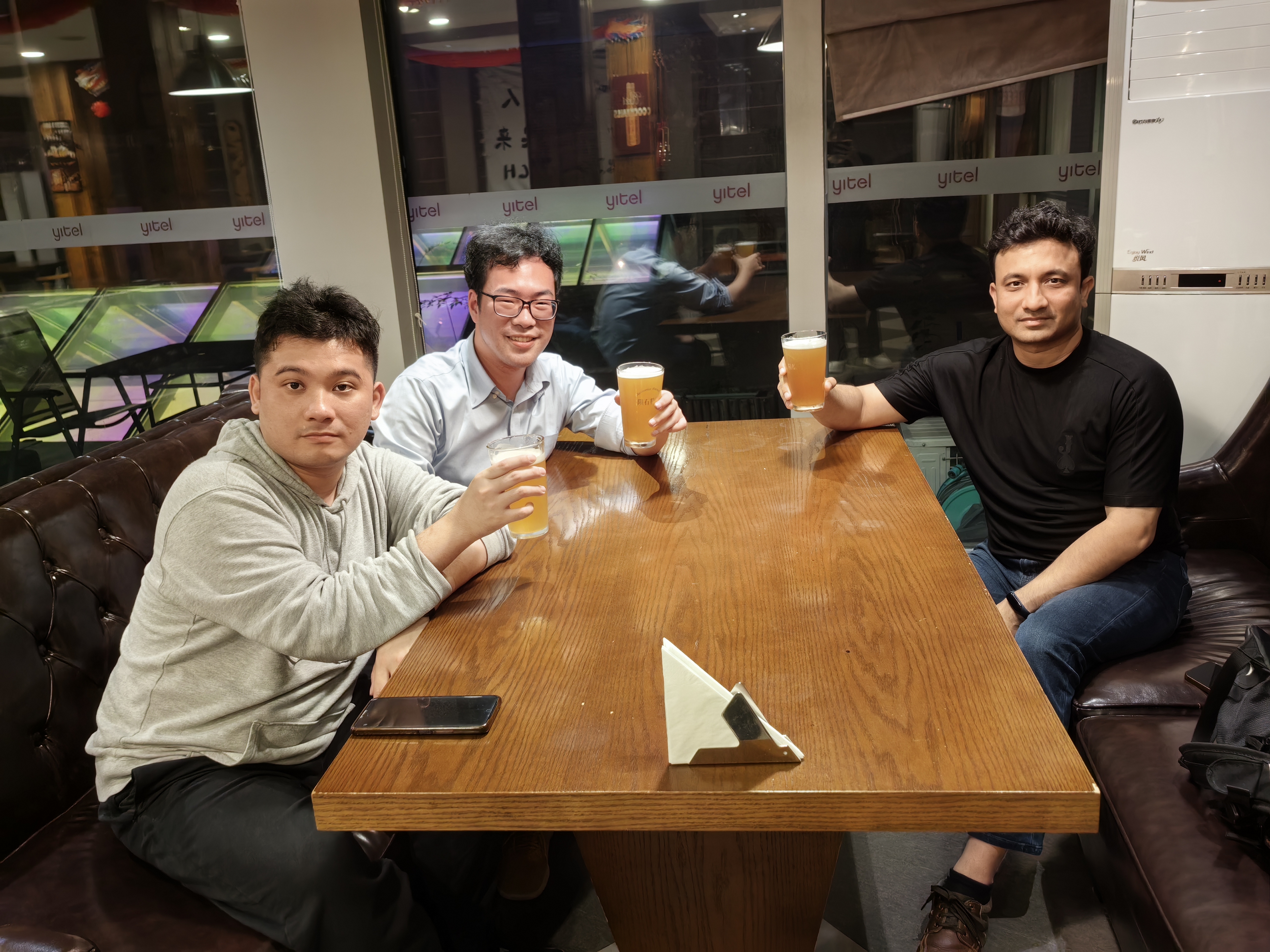 Mengqi, Jack, and Professor Venkat  Peddireddy